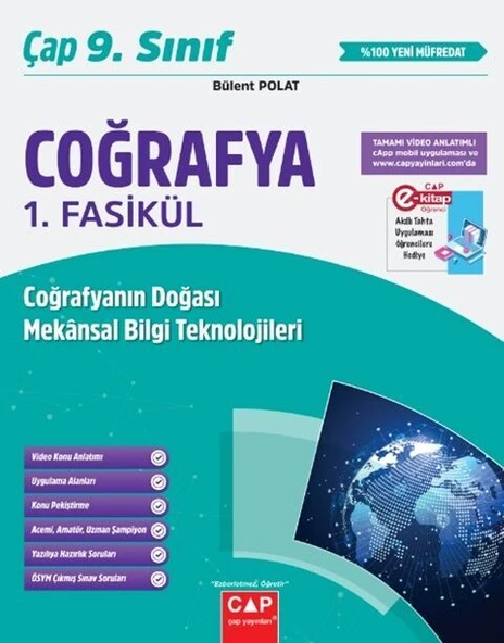 Çap 9. Sınıf Coğrafya Seti Çap Yayınları - 2