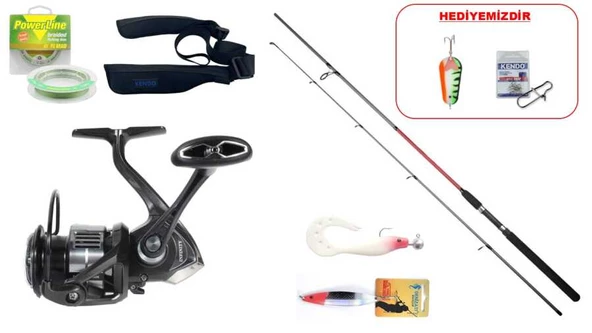 Remixon Flex Spin 270 cm 20-50 gr & Ryuji Infinity 4000M SPİN SETİ