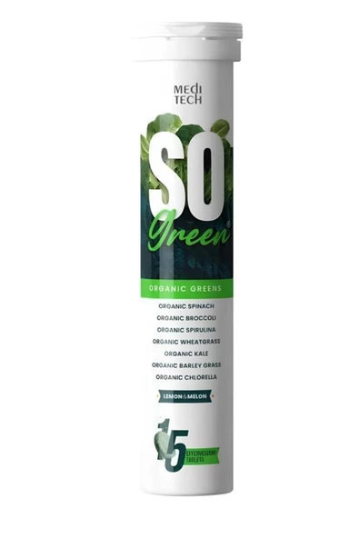 Meditech So Green 15 Efervesan Tablet
