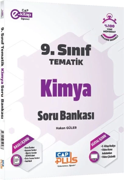 Çap 9. Sınıf Kimya Tematik Soru Bankası Çap Yayınları