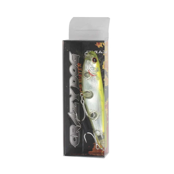 RYUJI CRAZY DOG 9.5CM 15GR  Standart GREEN MULLET - 2