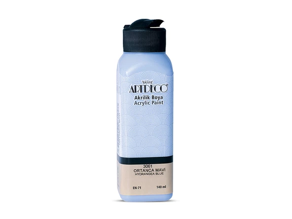 Artdeco Akrilik Boya 140ml Ortanca Mavi 3061