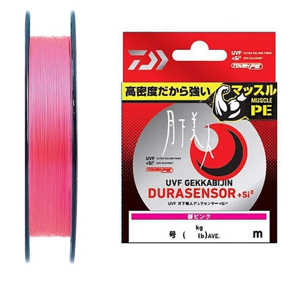 Daiwa Gekkabijin Durasensor Aji 4B White Pink 150m İp Misina Kalınlık (mm) : 0,07mm