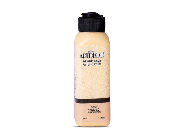 Artdeco Akrilik Boya 140ml Ayçiçeği 3058