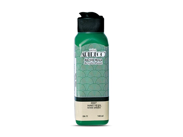 Artdeco Akrilik Boya 140ml Haki Yeşil 3027