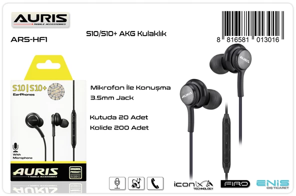 Auris ARS-HF1 S8 Akg Kablolu Kulaklık