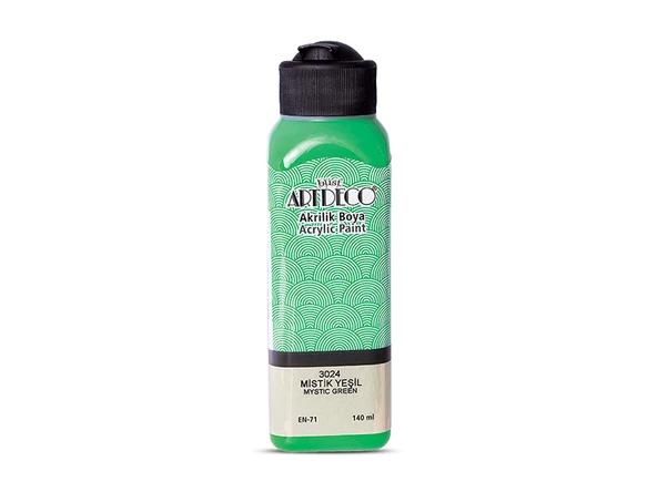 Artdeco Akrilik Boya 140ml Mistik Yeşil 3024