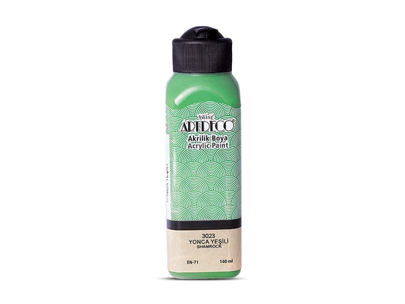 Artdeco Akrilik Boya 140ml Yonca Yeşili 3023