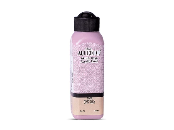 Artdeco Akrilik Boya 140ml Açık Gül 3052