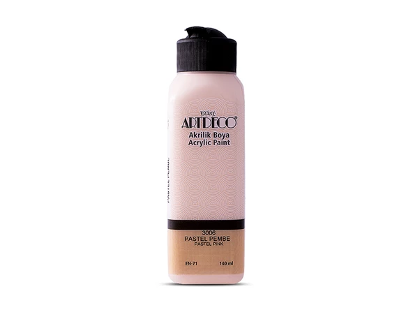 Artdeco Akrilik Boya 140ml Pastel Pembe 3006