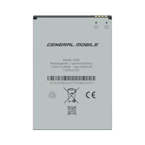 General Mobile GM8 GO GM9 GO Batarya - 1