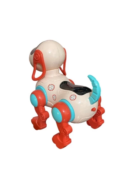 20 cm Sesli Işıklı Hareketli Robo Köpek 4305 - 2