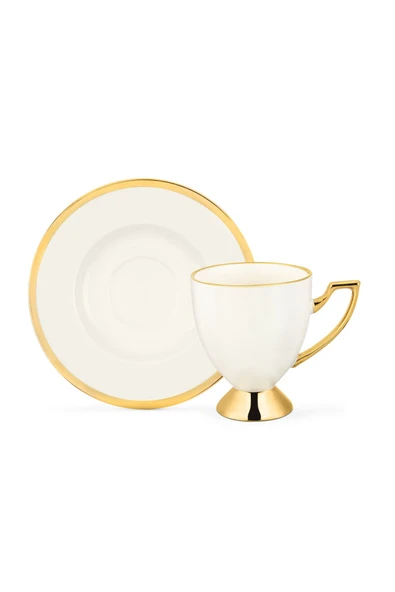 Madame Coco Yolande Olivier 2-li Kahve Fincan Seti - Resim 2