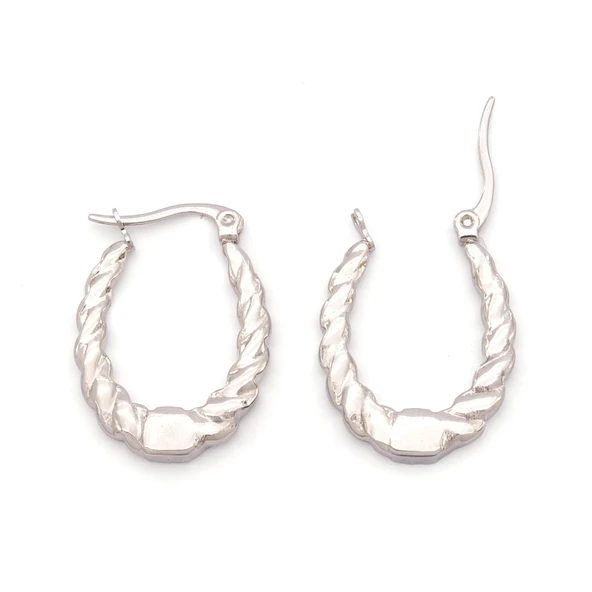 Çelik Halka Küpe Burgu Model UNK-817 ürün görseli