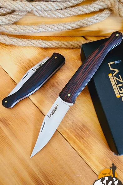 Venge Sap Çakı Kamp Çakısı Outdoor Piknik Çakısı Bahçe Çakısı Mutfak Bıçak Bıçağı (YN850)