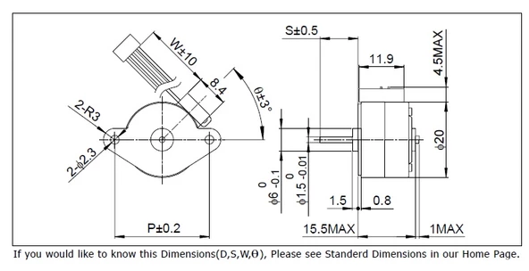 NMB PM20S-020 Step Motor 12v - 2