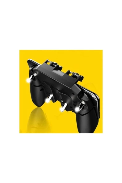 Memo Pubg Mobile Gamepad Kontroller 6 Parmak Kullanım Joystick Ak 66 + Terletmez Parmak Eldiven - 3