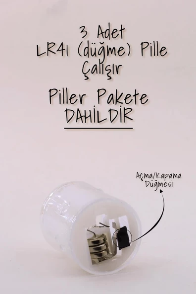 4 Adet Mat Beyaz Mini Led Mum Seti Pilli Dumansız Alevli Ledli Dekoratif Yapay Mum Dekor Işığı - 4