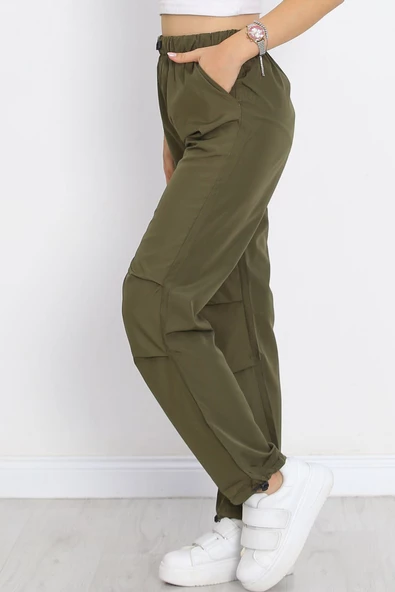 Paraşüt Kumaş Pantolon Haki - 3