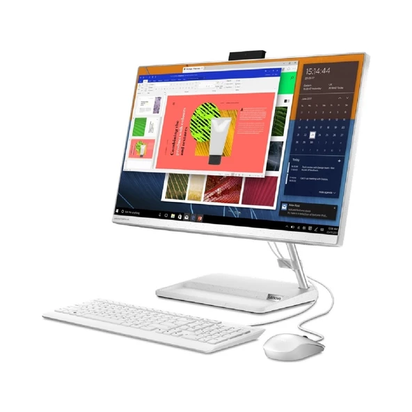 Ideacentre 24IAP7 Intel Core I5-12450H 64GB 1tb SSD UHD Graphics 24'' Fhd IPS Freedos F0GH01GDTR Bilgisayar+ Snertech - Resim 2