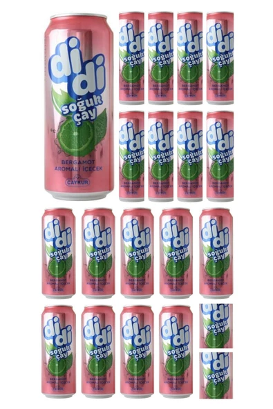 Çaykur Çaykur Didi Soğuk Çay Bergamot Aromalı 330 Ml X24 Adet