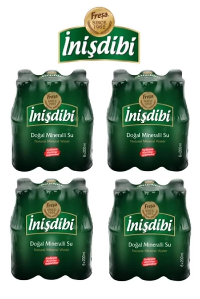 Freşa İnişdibi Doğal Maden Suyu 24x200 ml - 2