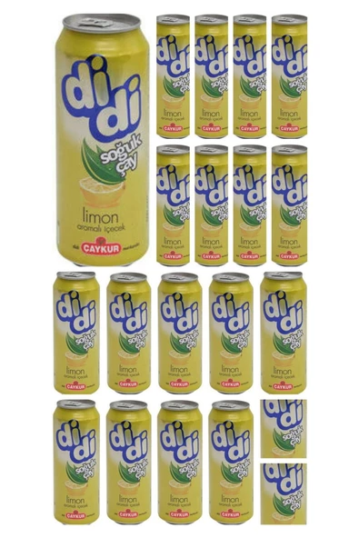 Çaykur Çaykur Didi Soğuk Çay Limon Aramolı 330 Ml X24 Adet