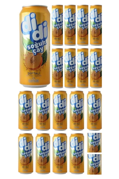 Çaykur Çaykur Didi Soğuk Çay Şeftali Aromalı 330 Ml X24 Adet