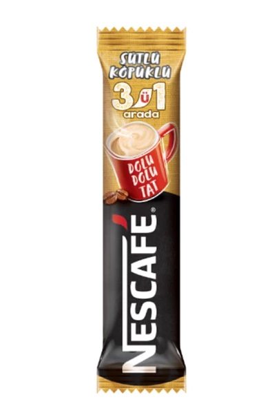 Nescafe Nescafe 3 Ü 1 Arada Sütlü Köpüklü 10 Lu X 10 Adet - 3