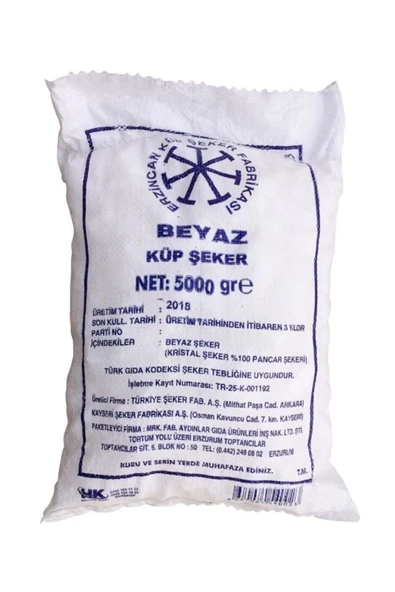 erzincan erzincan Şeker Kıtlama Şeker - ( Kesme Şeker) 5 Kg