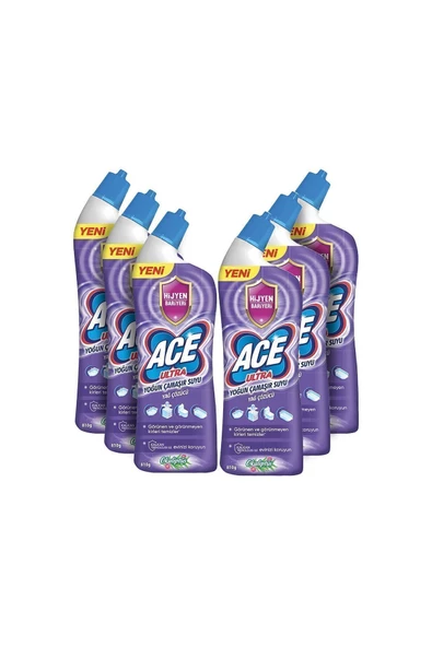 ACE ACE Ultra Yoğun Kıvamlı Çamaşır Suyu Okaliptus 810g X6 - 2
