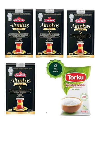 Çaykur Çaykur Altınbaş 500grx4 Ad. Balküpü Toz Şeker 10 Kg - 1