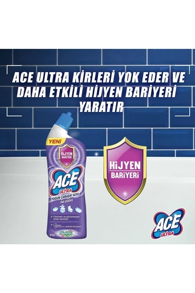 ACE ACE Ultra Yoğun Kıvamlı Çamaşır Suyu Okaliptus 810g X6 - 3