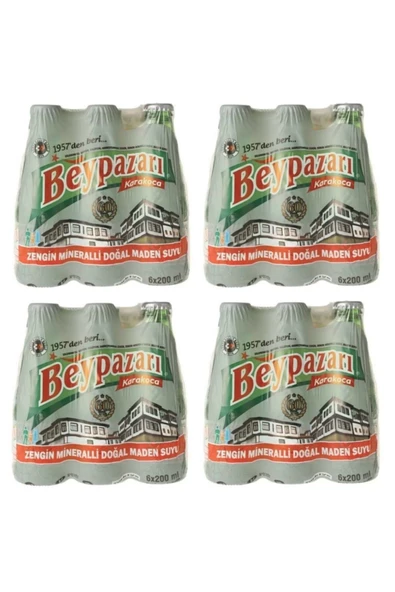 Beypazarı Beypazarı Doğal Maden Suyu 200 ml 24 Adet - 2