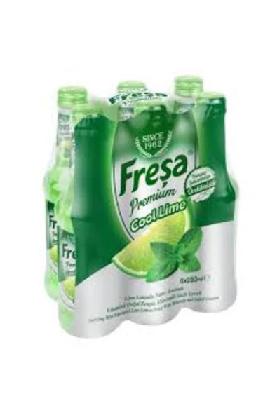 FREŞA FREŞA Freşa Cool Lime Maden Suyu 250 ML X 6 Adet