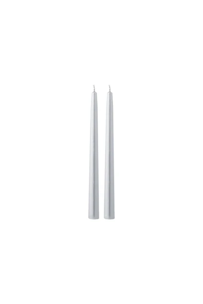 Madame Coco Répertoire Le Cadeau Şamdan Mum - Silver - 25 Cm - 4