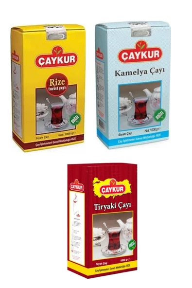 Çaykur Çaykur 1000 Gr Çeşit 3x1000 Gr