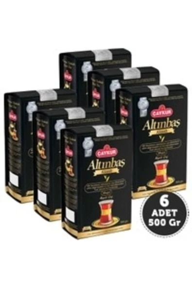 Altınbaş Altınbaş Çaykur Çayı 500 Gr X 6 Adet