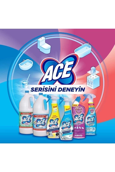 ACE ACE Ultra Yoğun Kıvamlı Çamaşır Suyu Okaliptus 810g X6 - 4