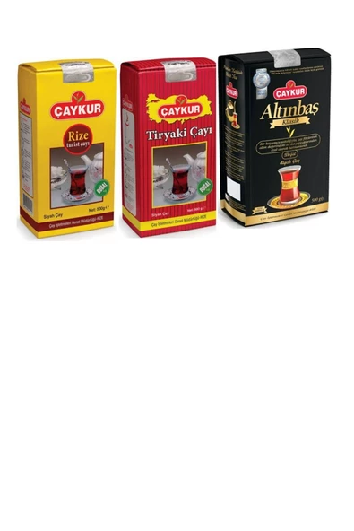 Çaykur Çaykur 500 Gr Çeşit 3x 500 Gr