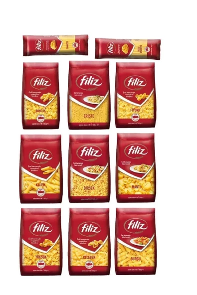 FİLİZ FİLİZ Filiz 11 Parça Ekonomik Makarna Paketi - 2