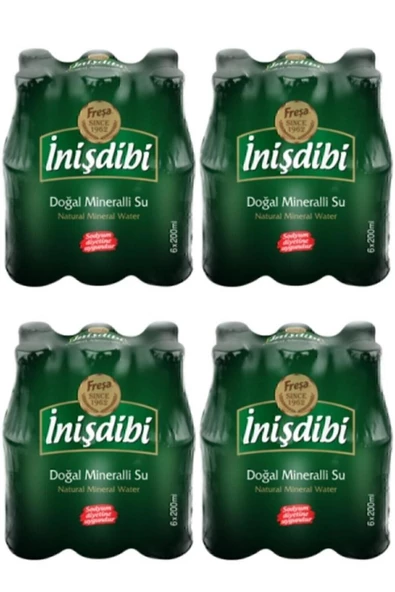 Freşa İnişdibi Doğal Maden Suyu 24x200 ml
