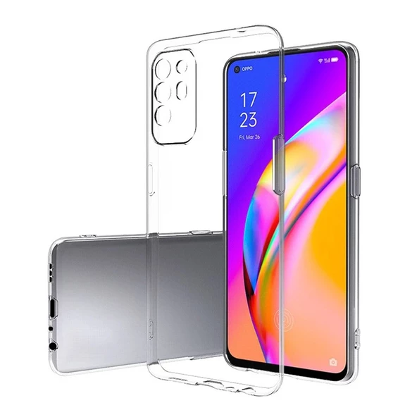 Oppo Reno 5 Lite  Şeffaf Cep Telefonu Kılıfı