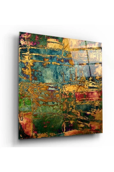 Renkli Dekoratif ve Modern Cam Tablo ürün görseli 1