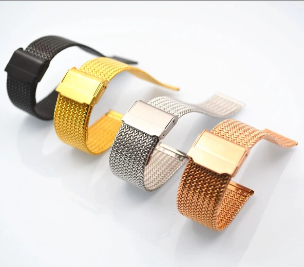 PASLANMAZ ÇELİK KORDON MK1002-SILVER - 24MM - 3