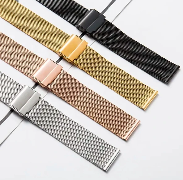 PASLANMAZ ÇELİK KORDON MK1002-SILVER - 24MM - 39