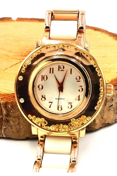 Monalisa Home  QUARTZ  Premium Metal  Kayışlı Saat