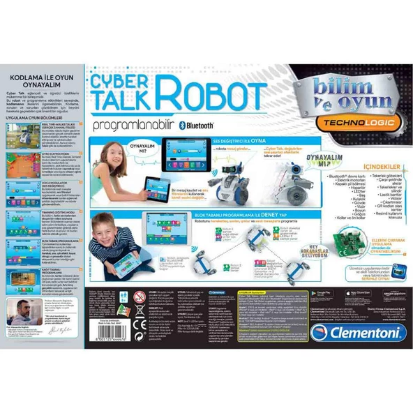 Clementoni Bilim Seti : Cyber Talk Robot 64447 - 2