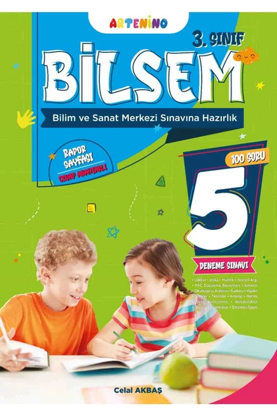 3. Sınıf Bilsem Sınavına Hazırlık 5’li Deneme Sınavı ürün görseli