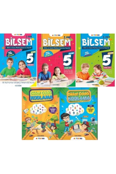 1 -2 -3. SINIF BİLSEM VE DİKKAT ODAKLI ÇIKARTMA-TOPLAMA SETİ ürün görseli